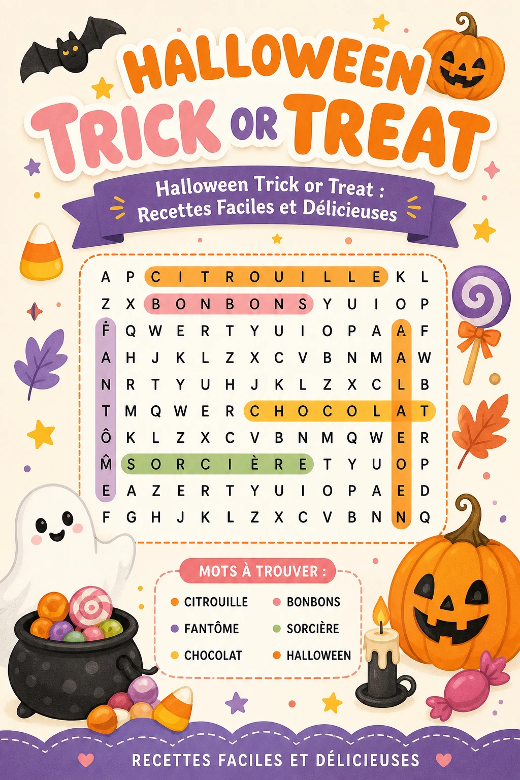 Halloween Trick or Treat : Recettes Faciles et Délicieuses
