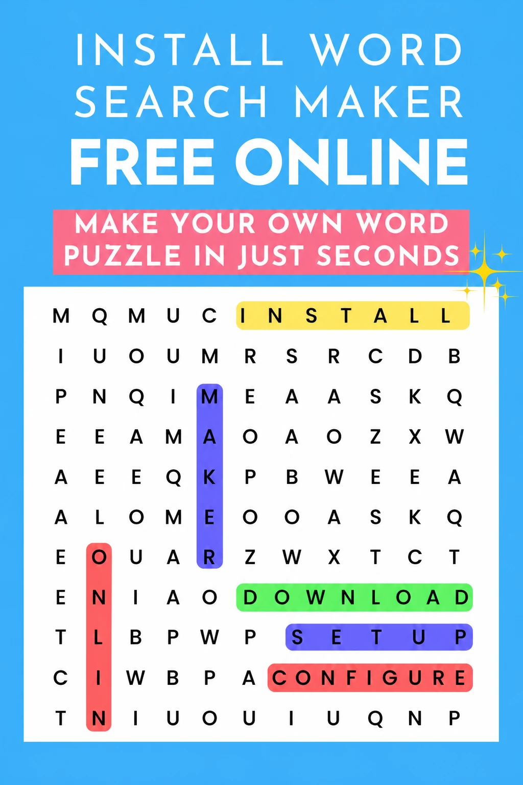 Install Word Search Maker Free Online