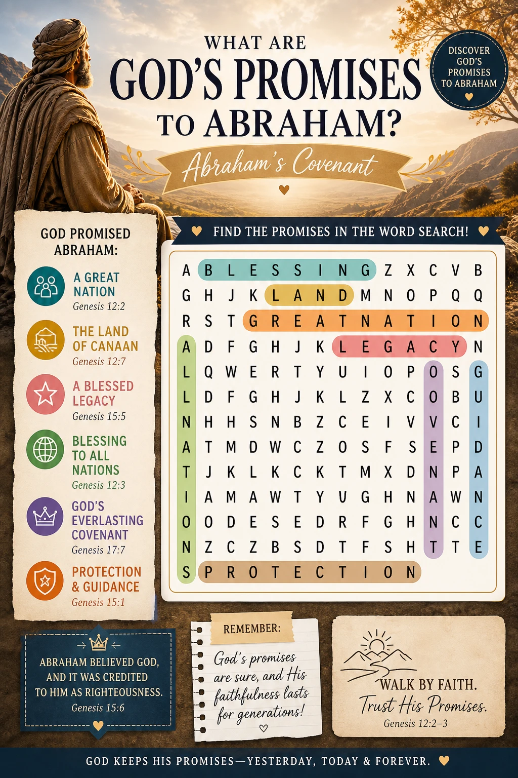 Abraham's Covenant | Discover God's Promises to Abraham