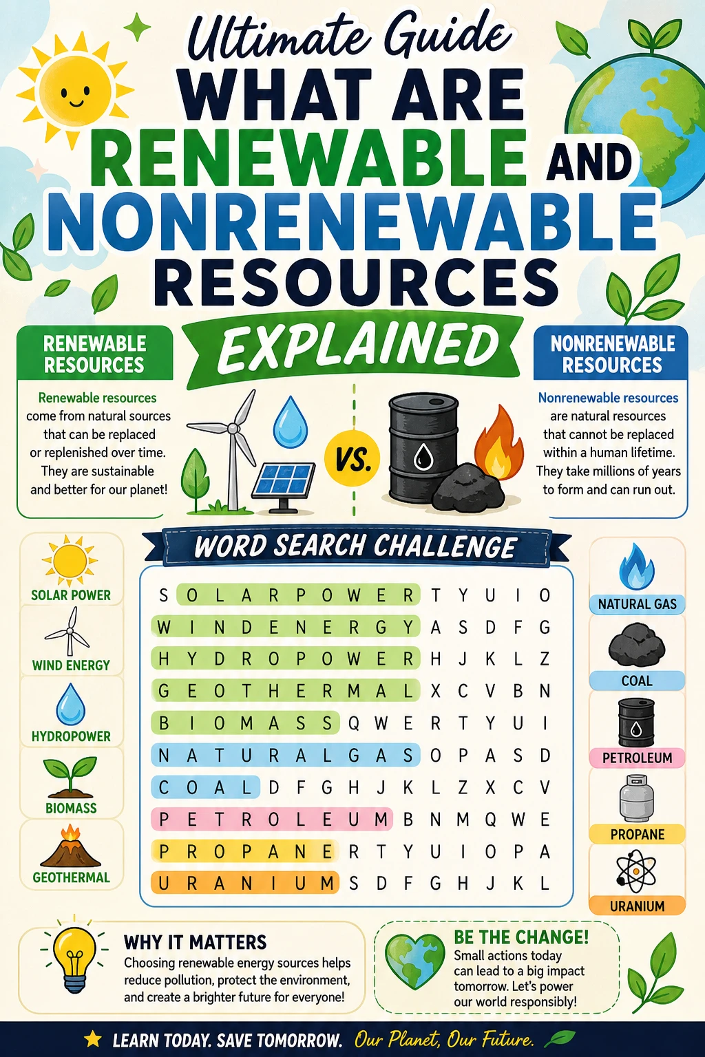 Ultimate Guide What Are Renewable and Nonrenewable Resources Explained