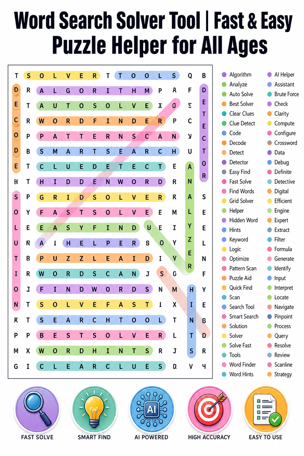 Word Search Solver Tool | Fast & Easy Puzzle Helper for All Ages