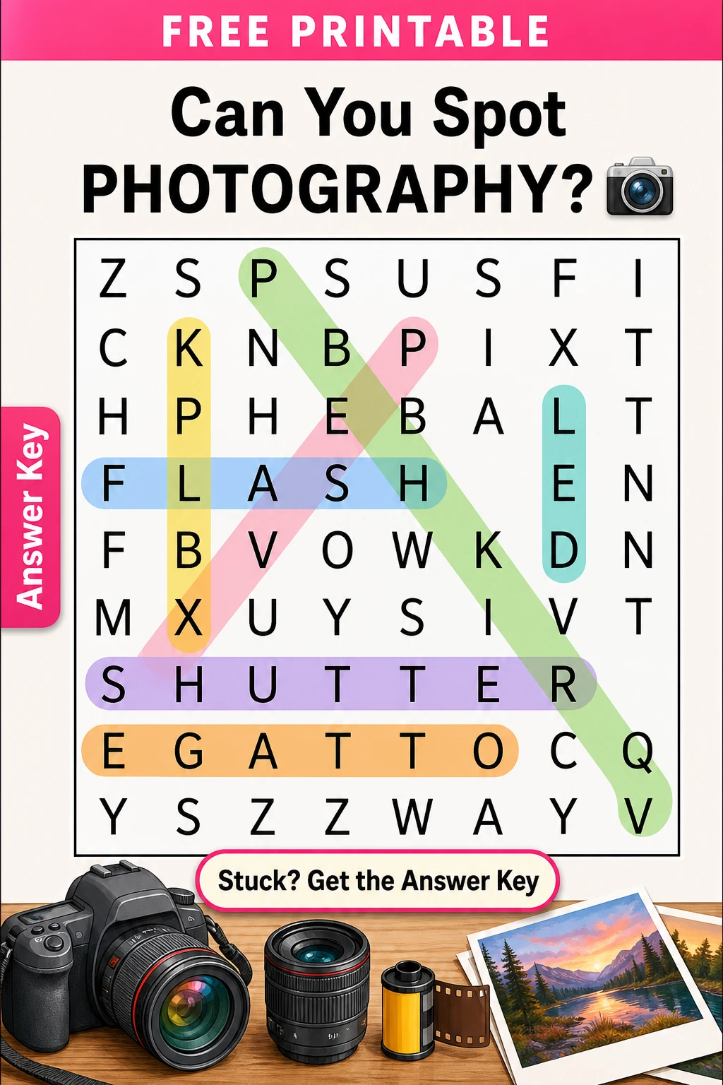 Can You Spot PHOTOGRAPHY? 📷